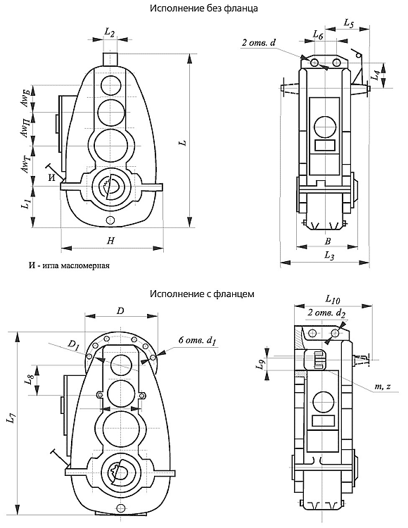 Редукторы ц3вкф